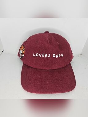 Lovers Only Ikagai Hat Corduroy Baseball Cap Adjustable Tiger Bengal Used Cap. 